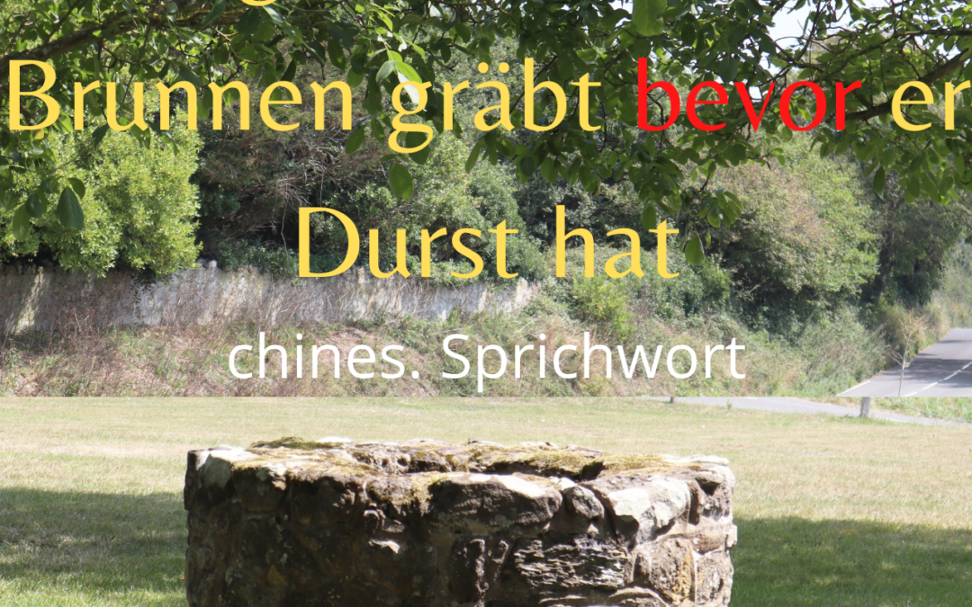 Vorsorge im alten China